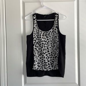 H&M leopard sleeveless top